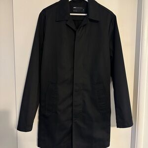 ASOS Men's Black Trench Coat